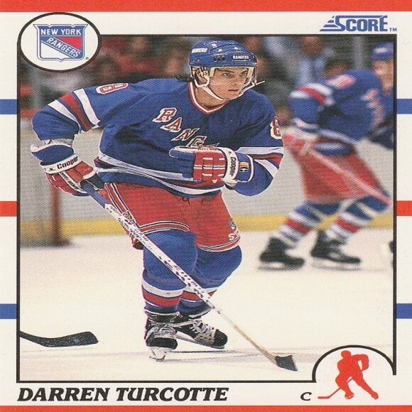 Darren Turcotte NYR Hockey Card Collection - Picture 10 of 10